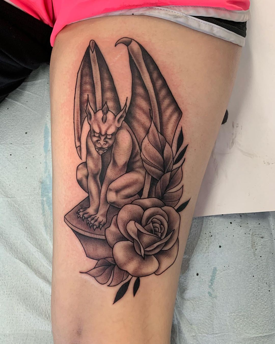 Gargoyle Wings Tattoo 