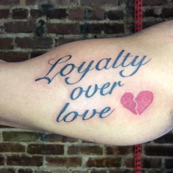 Feminine Touch Loyalty Tattoo