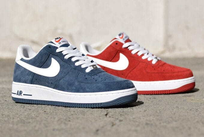 NIKE AIR FORCE 1 LOW SUEDE PACK: THE FORCE IS STILL STRONG ...