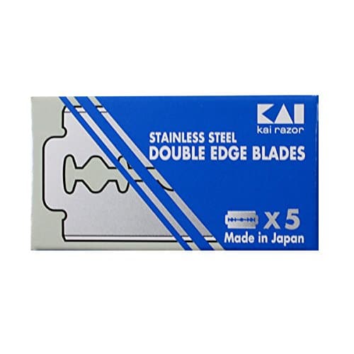 Kai Stainless Steel Double Edge Razor Blade