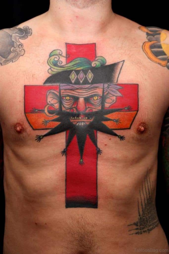 Pirate Cross Tattoo