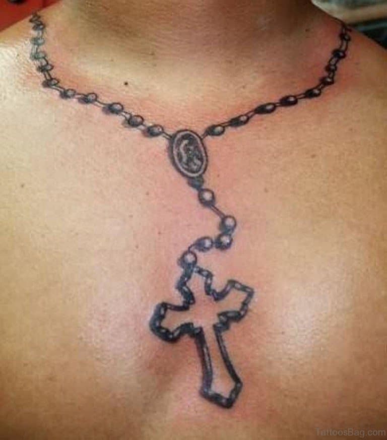 Rosary Cross Tattoo Outsons