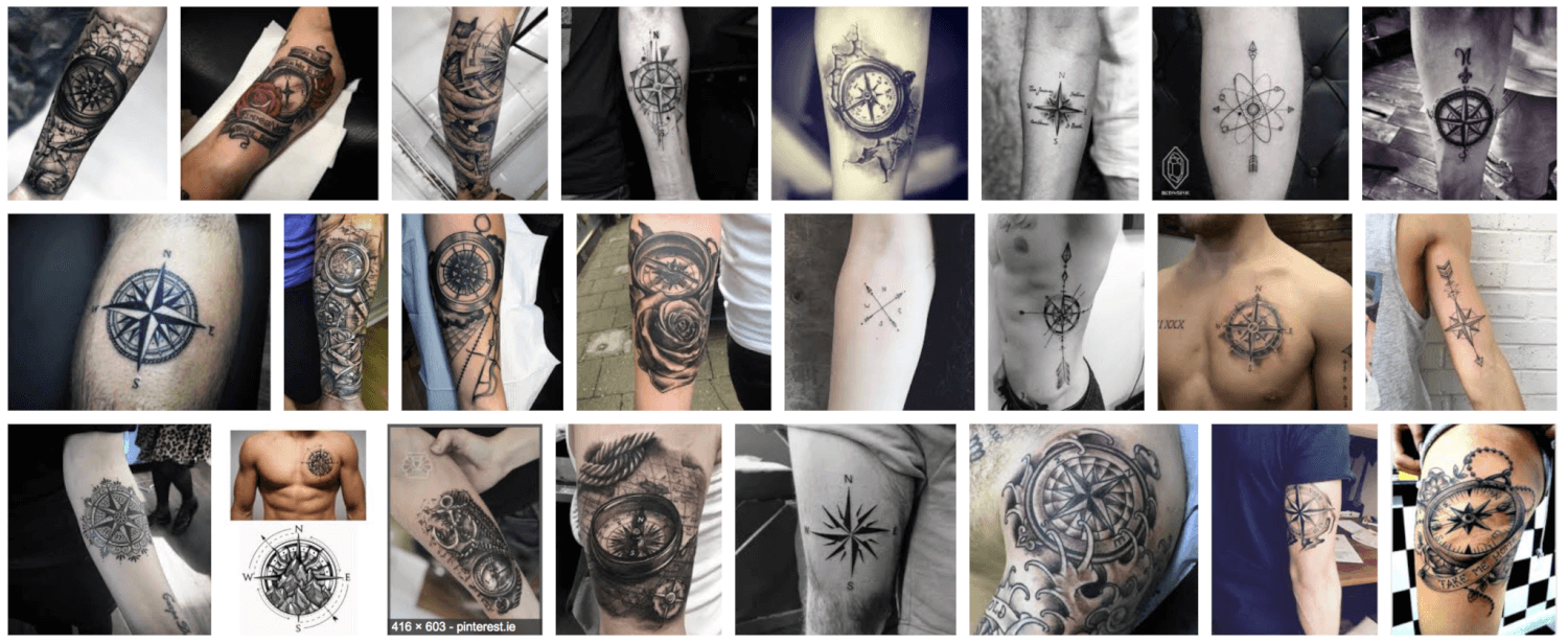 Share more than 71 chest compass tattoo best  thtantai2