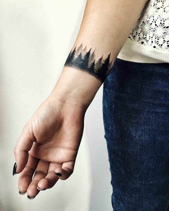 Wrist Tree Tattoo