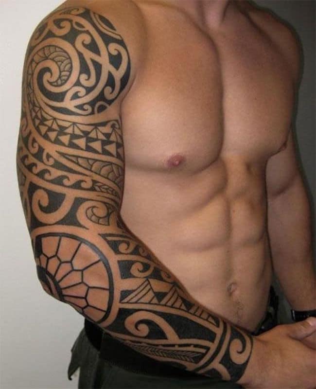 Cool Maori Tribal Sleeve