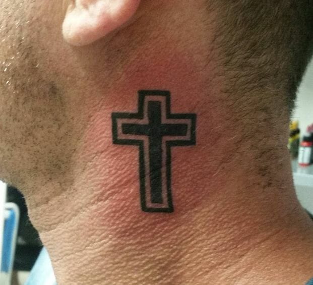 Cross Neck Tattoo Ideas