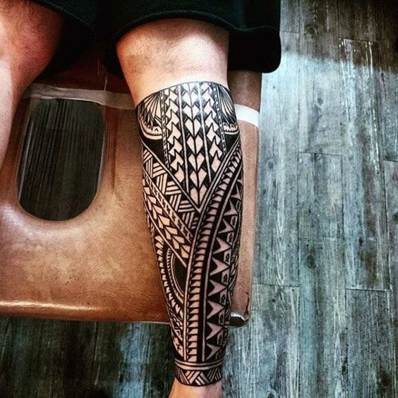 Polynesian Leg Sleeve