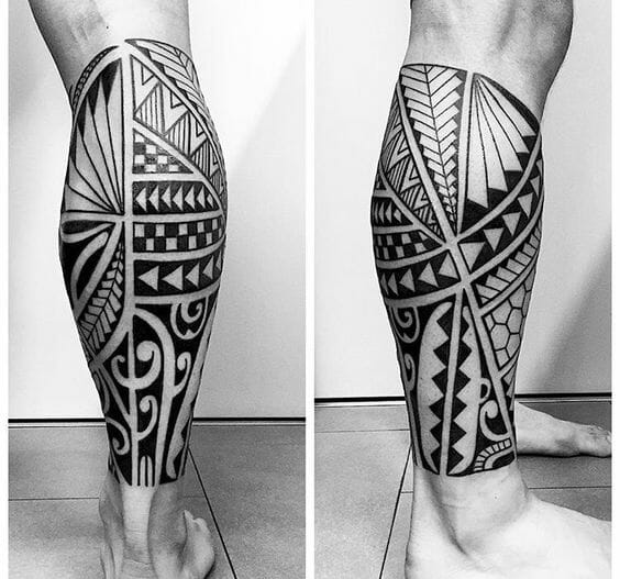 Polynesian Leg Sleeve