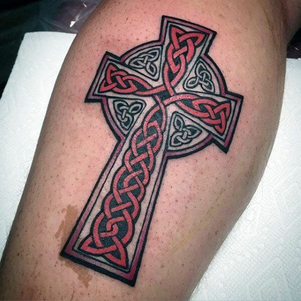 Celtic Cross With Colour 