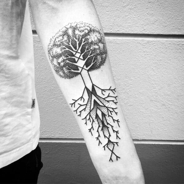guys cool tree tattoo design ideas 1 Outsons