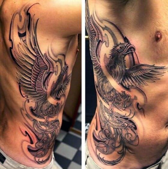 Dragon & Phoenix Tattoo
