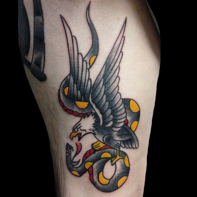 Sailor Jerry Eagle Tattoo