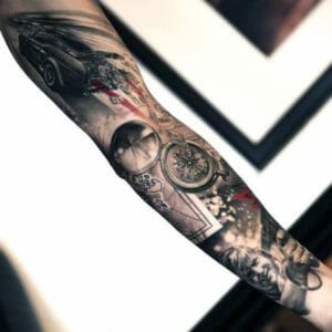 101 Cool tattoo designs for men - (sleeve, chest, leg etc all covered ...