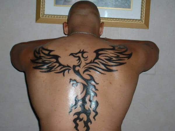 Tribal Phoenix Tattoo