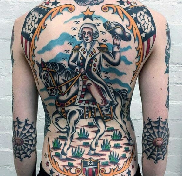 Unique Back Tattoo