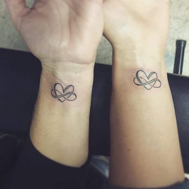 matching couples tattoo