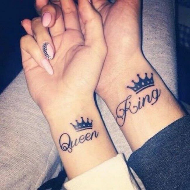 Queen & King Tattoo