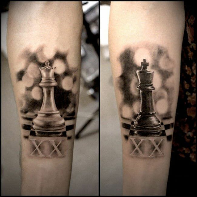 King & Queen Chess Pieces