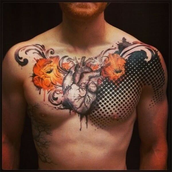 Amazing Heart Tattoo