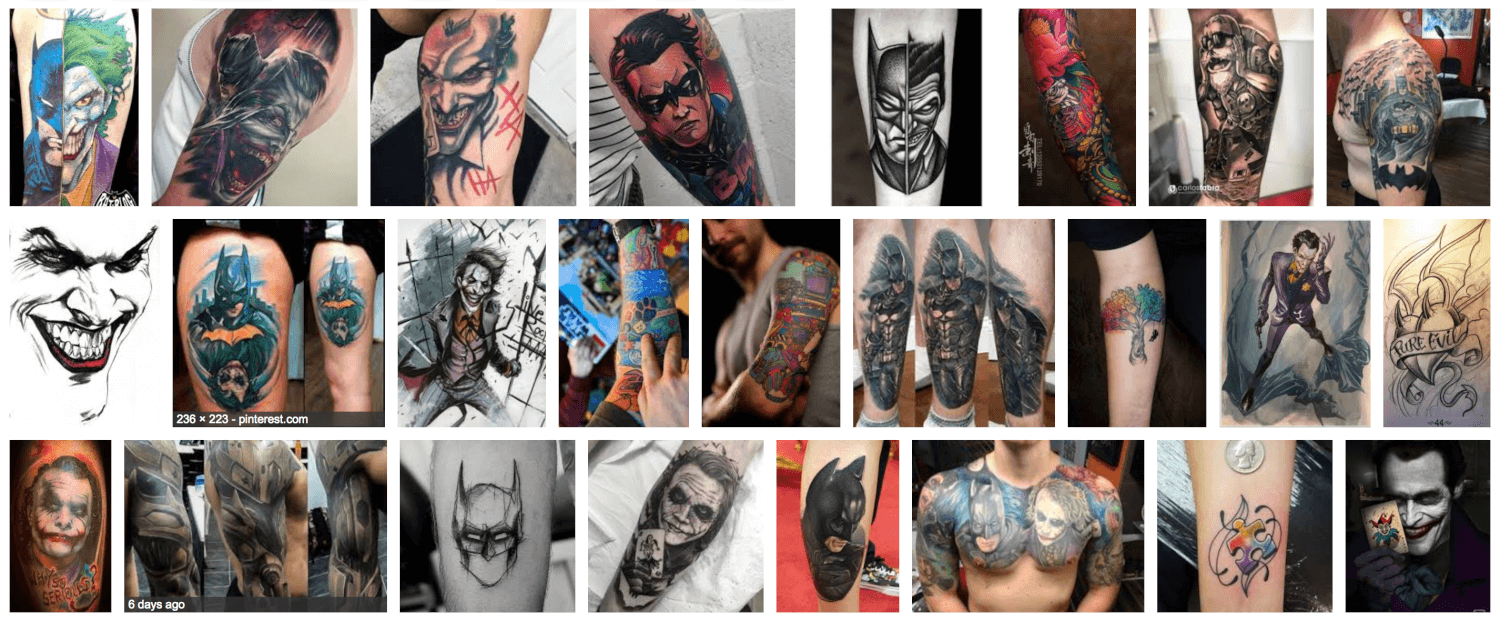 101 Batman & Joker tattoo designs for men - (incl, legs, backs, sleeves...