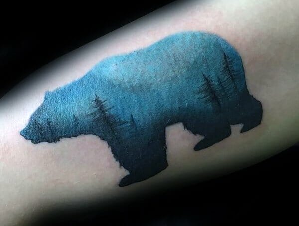 Symbolic Bear Tattoo