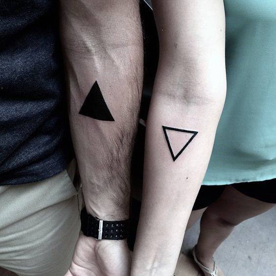 Triangle Couples Tattoos