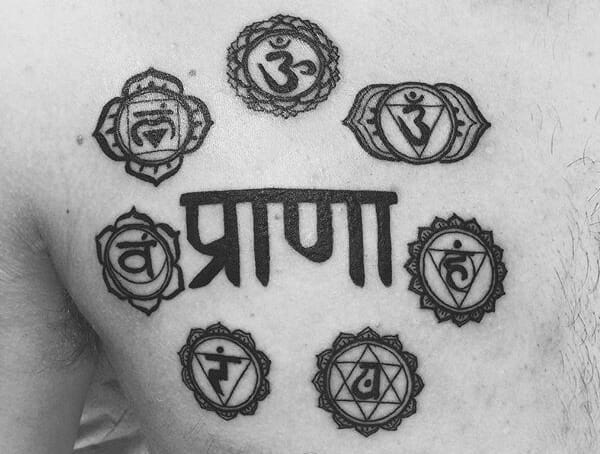 chakra tattoo