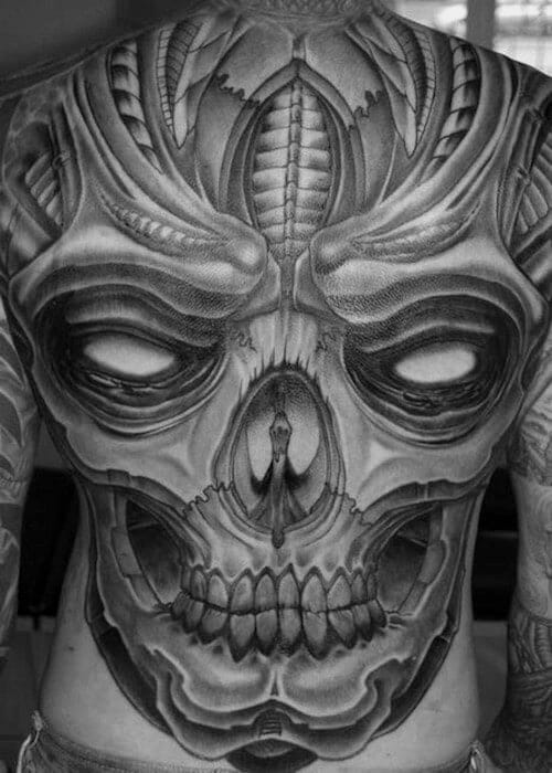 Skull Black Tattoo