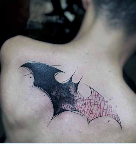 Batman Crest Back Design