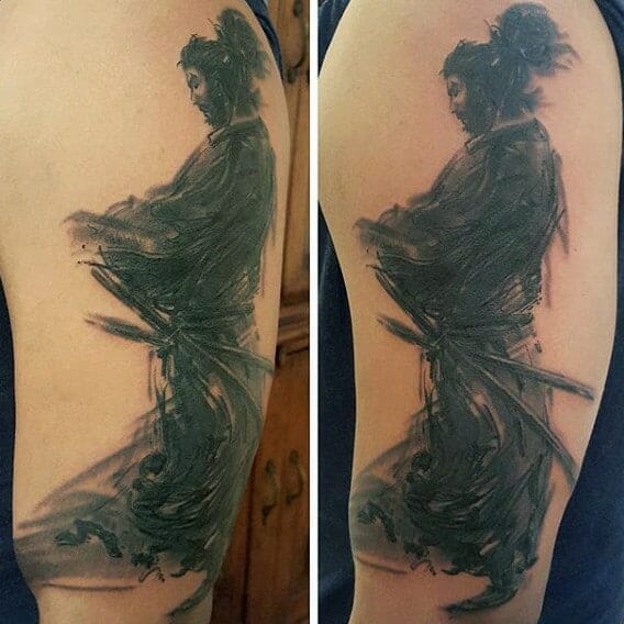Samurai Tattoo Sleeve