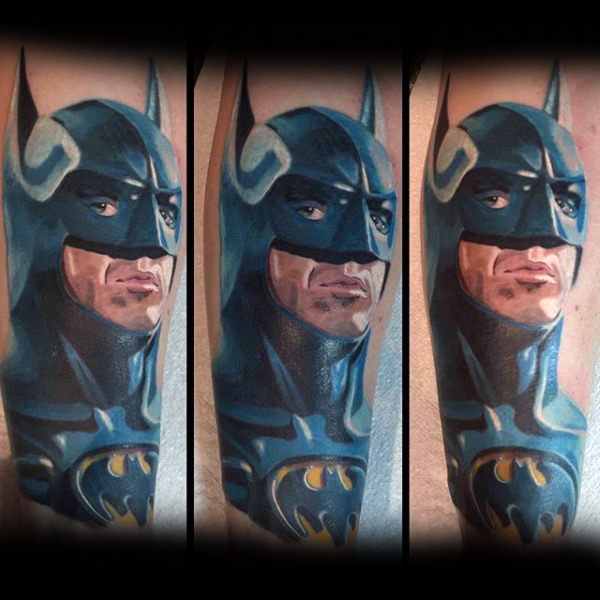 Batman Tattoo Idea For Men