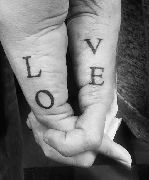 Love Couples Tattoos