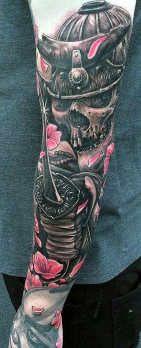 Samurai & Dragon Tattoo