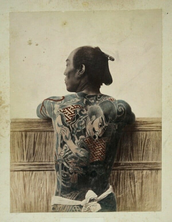samurai tattoos vintage photo Outsons