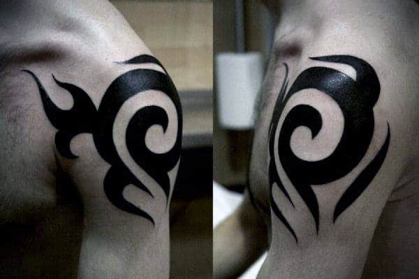 Upper Arm Tribal Tattoo