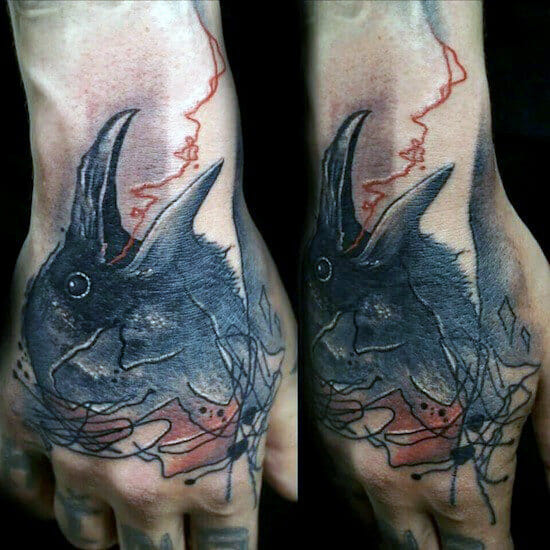 Crow Tattoo Idea