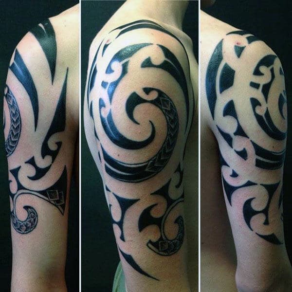Traditional Tribal Arm Tattoo