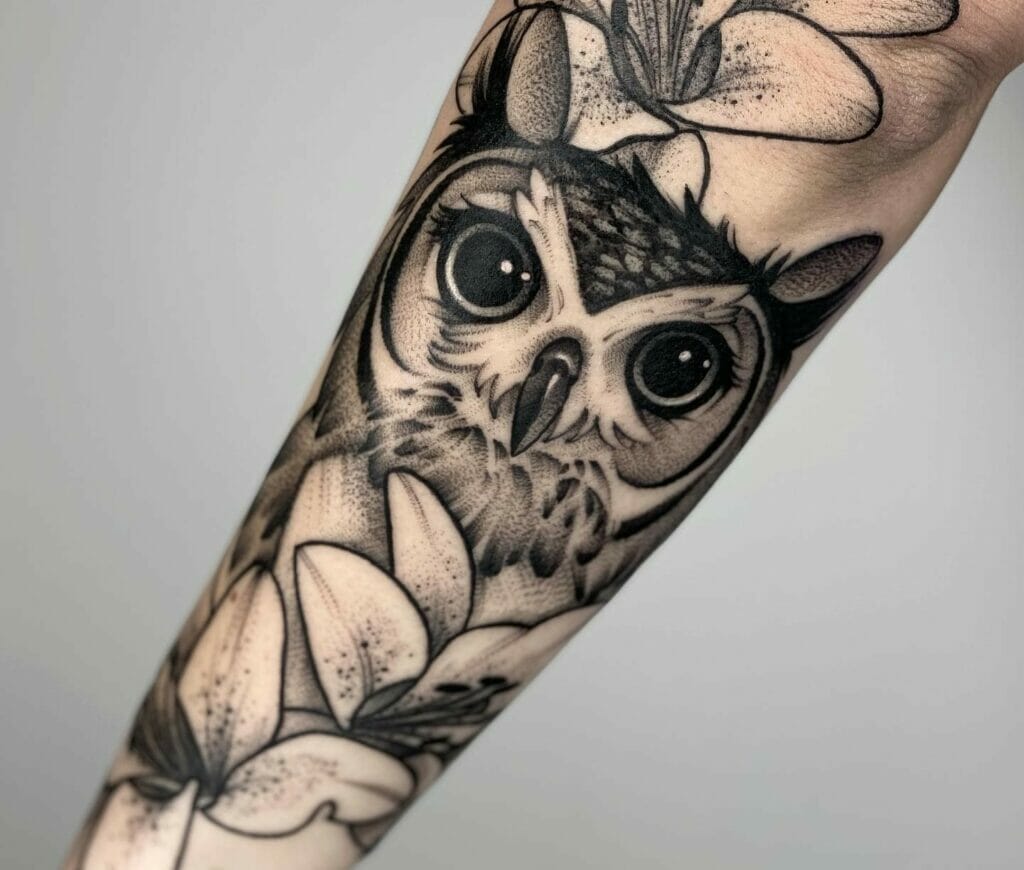 40 Terrific Owl Forearm Tattoo Designs for Men [2024 Guide] | Owl forearm  tattoo, Owl tattoo design, Mens owl tattoo