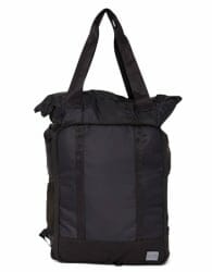 C6 Mens Packaway Tote Bag Black