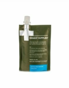 ERNEST SUPPLIES Cooling Shave Cream Pouch 89ml Mens