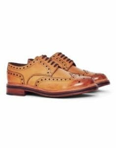 GRENSON Archie Leather Brogue Tan