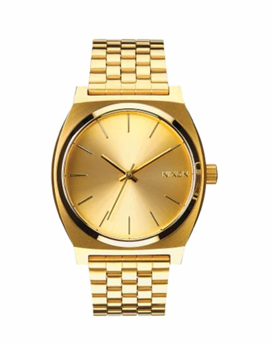 NIXON The Time Teller Watch Gold