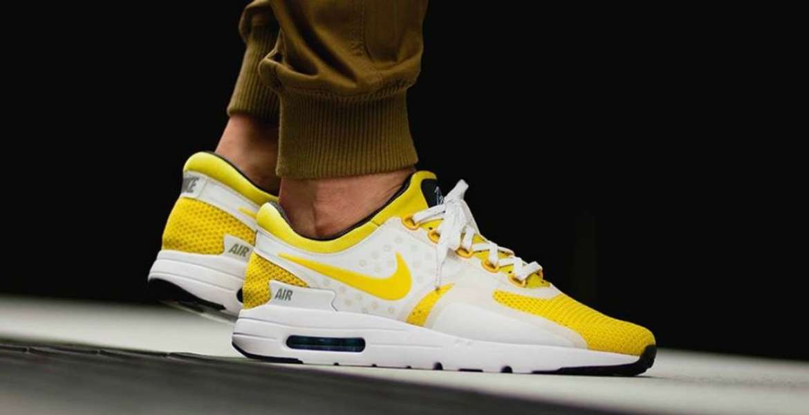 Nike Air Max Zero Yellow Trainers - All 