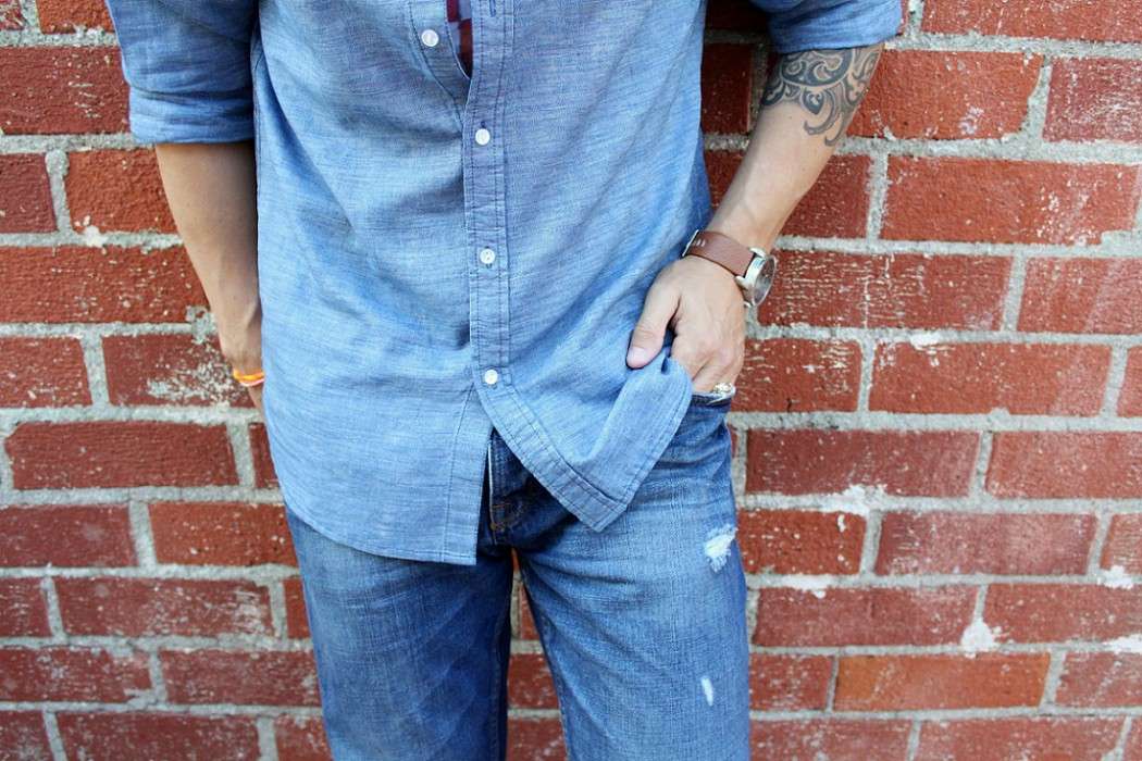 faded jeans style