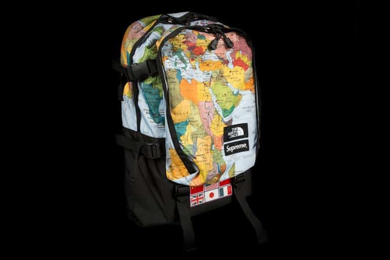 Supreme x The North Face "Maps" Backpack