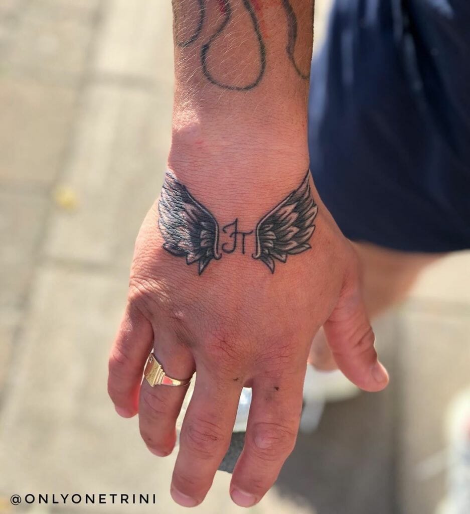 1 Angel wing tattoos Outsons