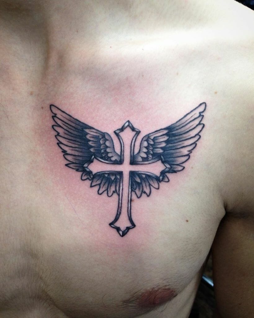 1 Angel wings tattoo Outsons