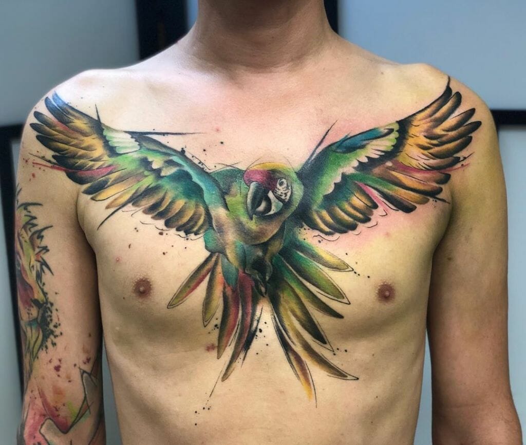1 Chest Wings Tattoo ideas Outsons