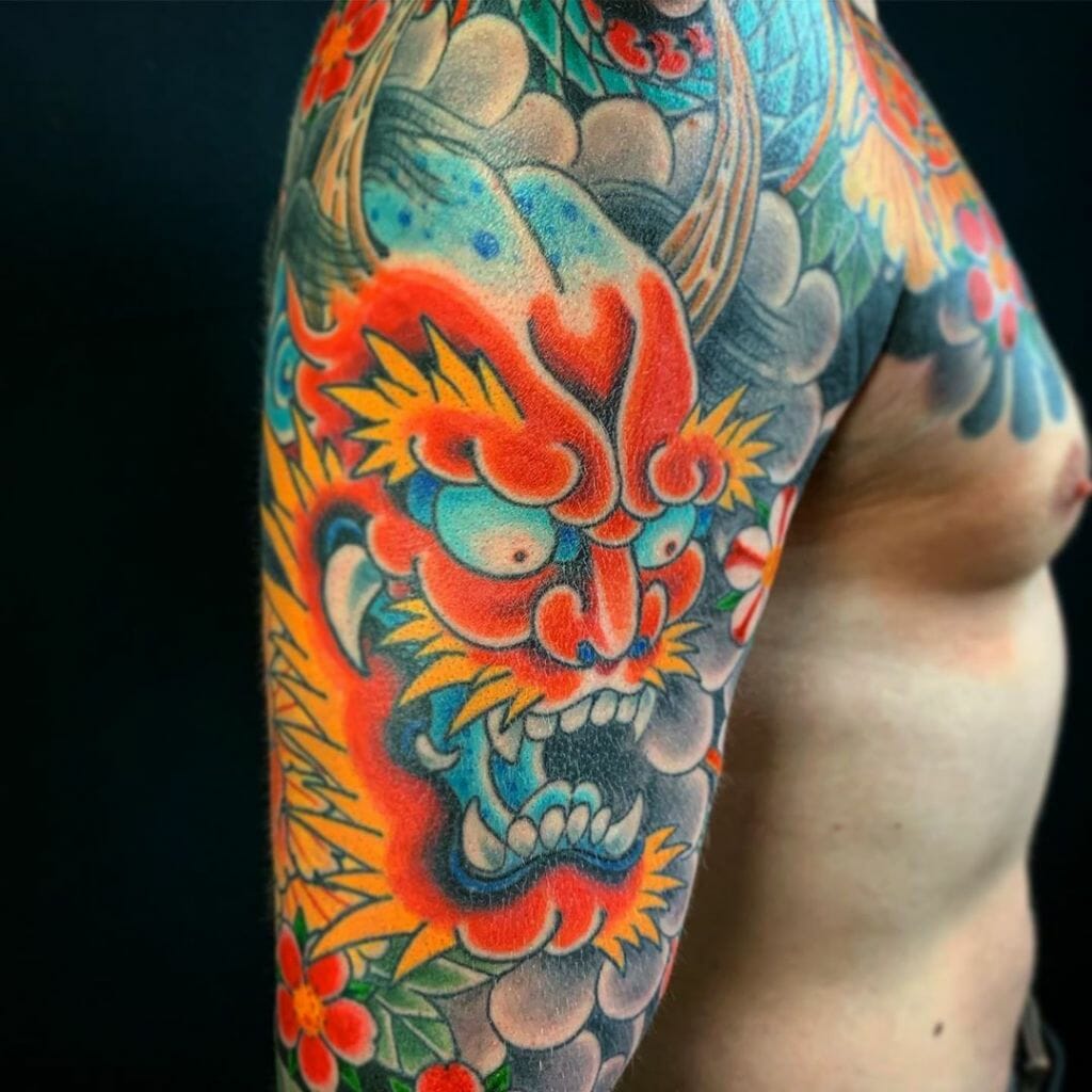 Gorgeous Dragon Tattoo for Men