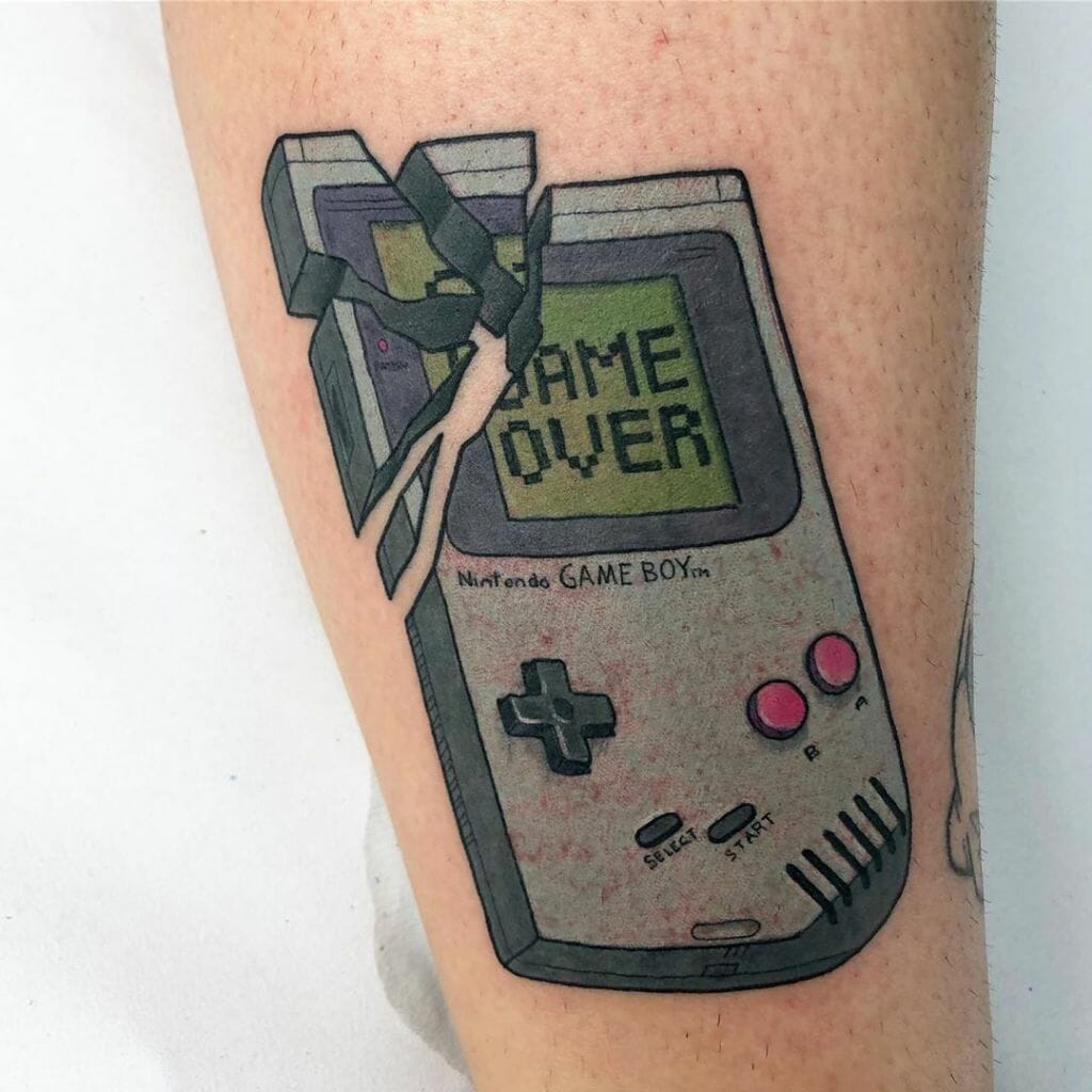 1 Gameboy anime tattoo Outsons